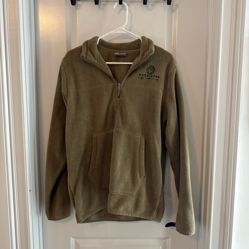 Olive Green Zip Up